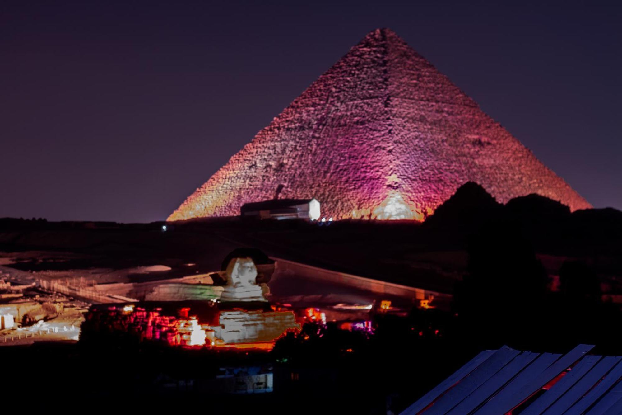 Anubis Kingdom Pyramids Hostel Kafrat al Jabal Exterior photo